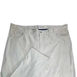Peter Millar eb66 five pocket performance Golf Pants Men’s 42x27 Tan